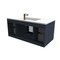 Castello Usa Solaria 48-inch Blue Vanity Set with White Top CB-RO-48BLU-GLD-2066-WH - alternate 4